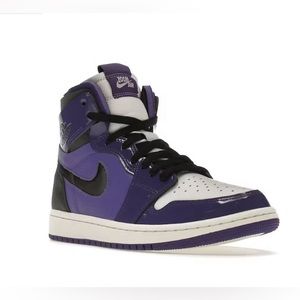 Jordan 1 High Zoom Air CMFT Purple Patent (Women's)